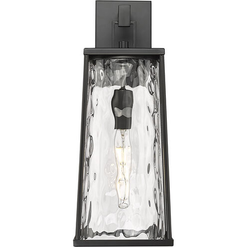 Dutton 1 Light 19.75 inch Powder Coated Black Outdoor Wall Sconce